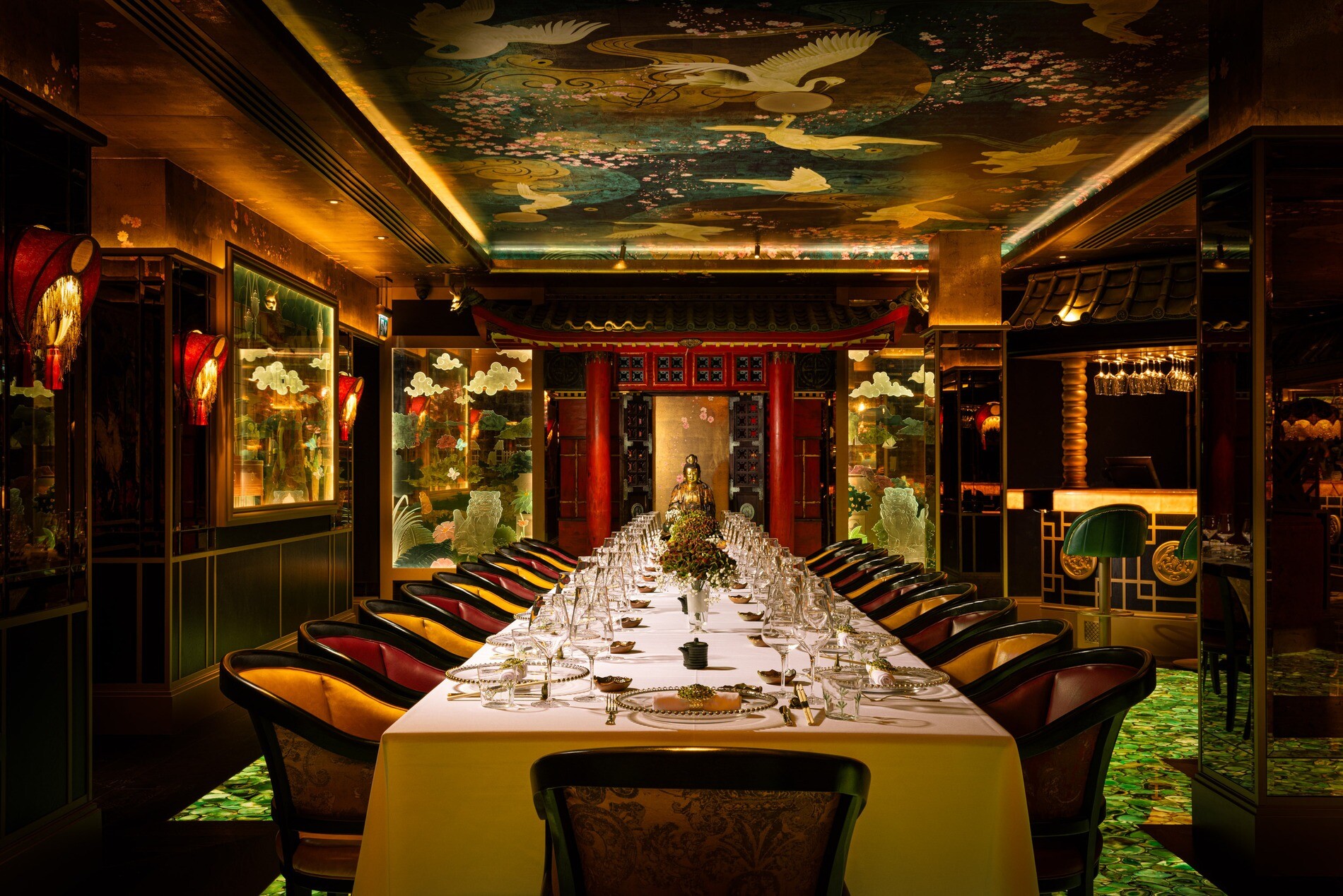 The Midori Room interior.