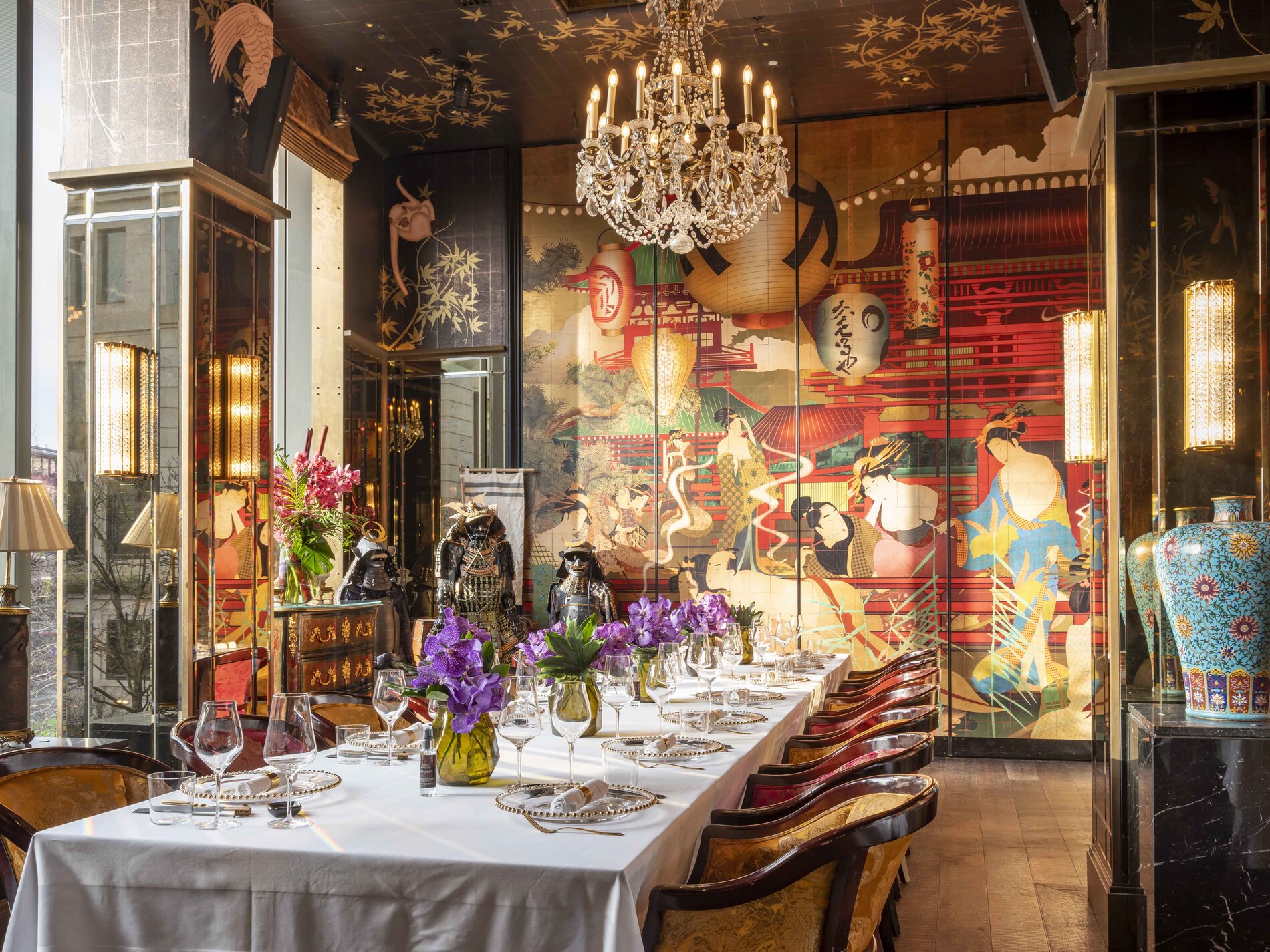 The Edo Room at The Ivy Asia.