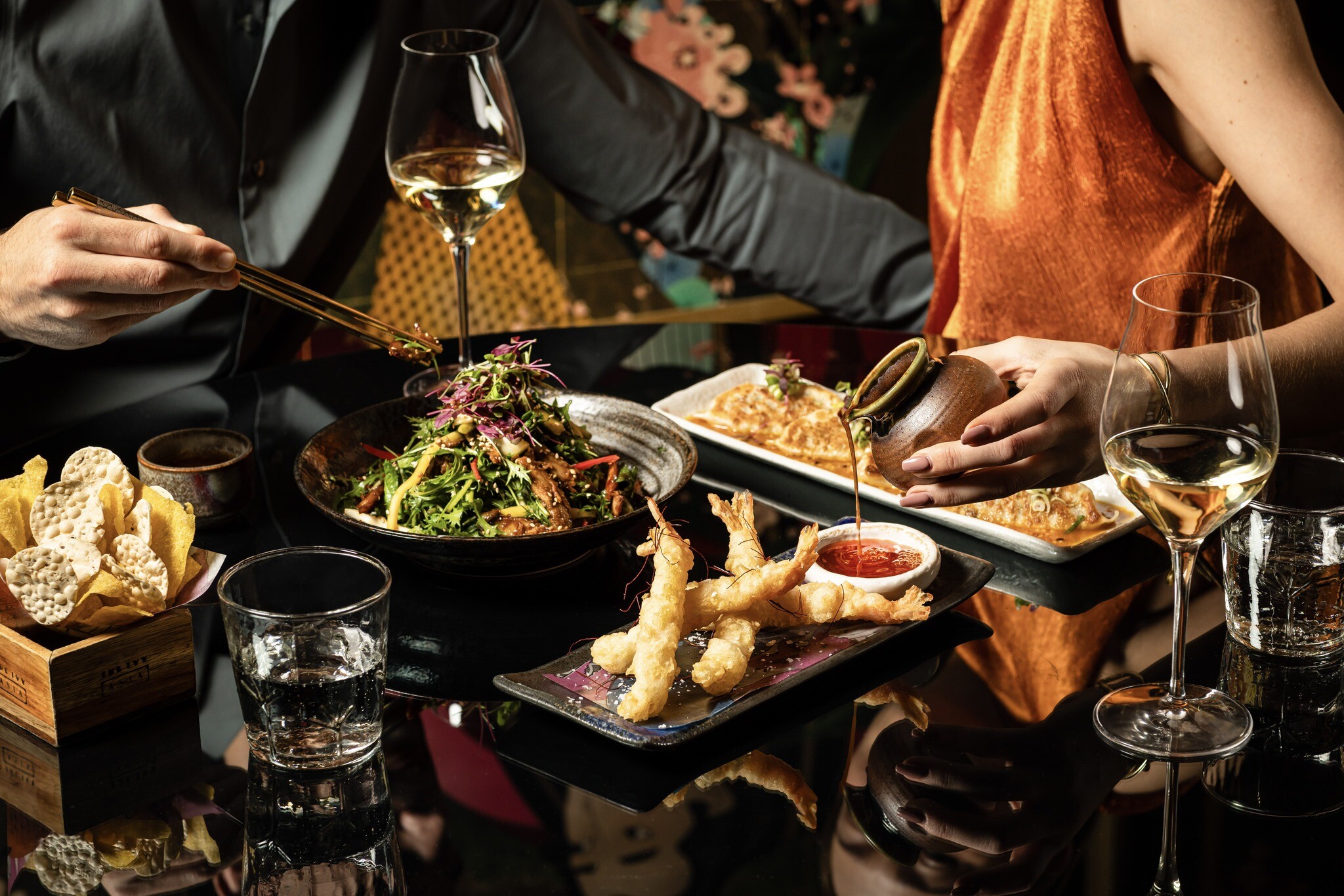 samurai dinner set menu at the ivy asia