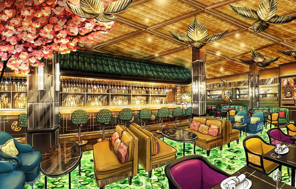 the ivy asia glasgow render