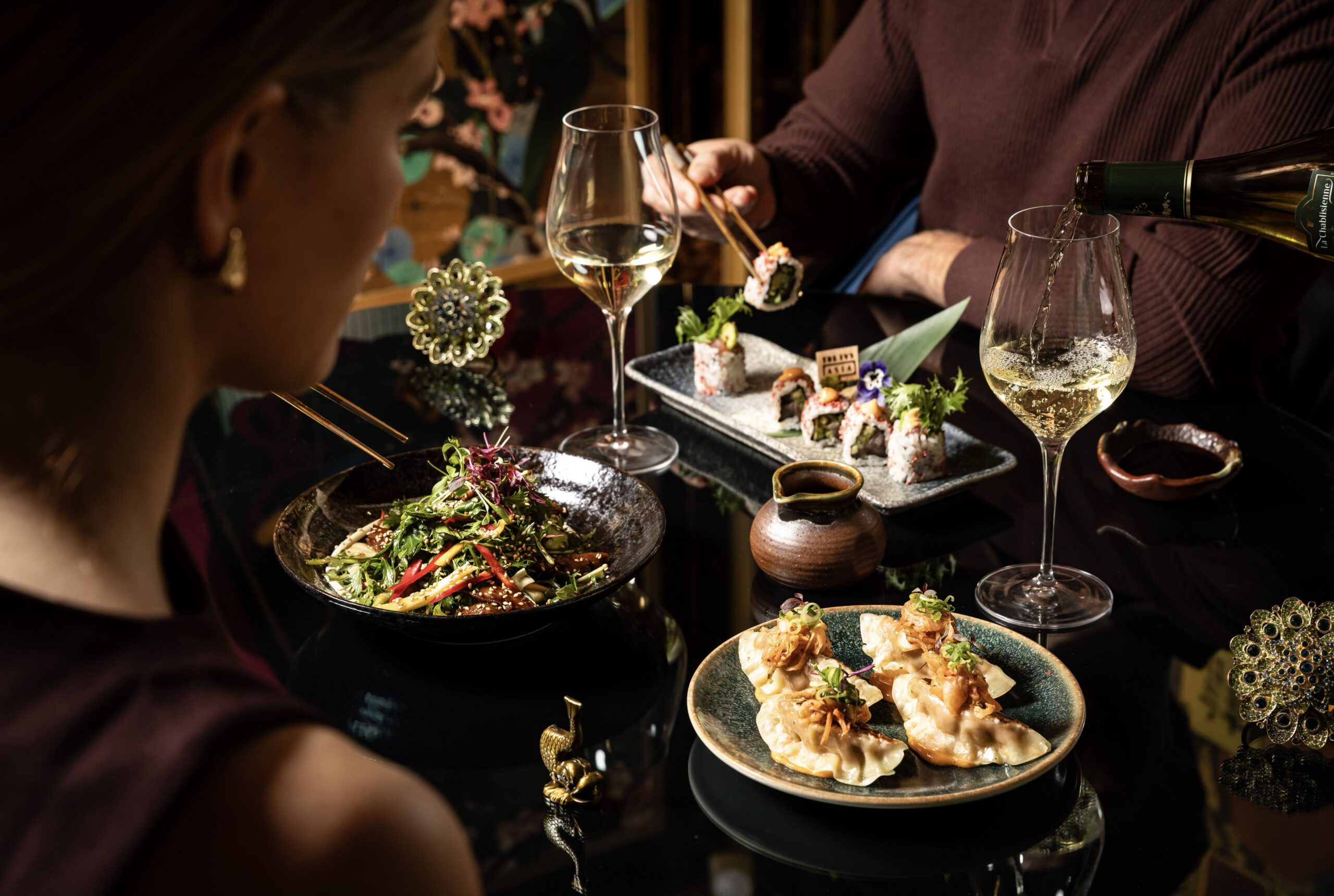 half price wine at the ivy asia